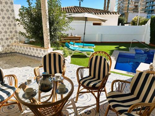 Chalet en el Mar Menor (Cartagena) con Piscina Privada y 4 dormitorios