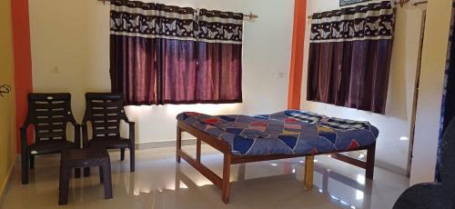 1 double bed