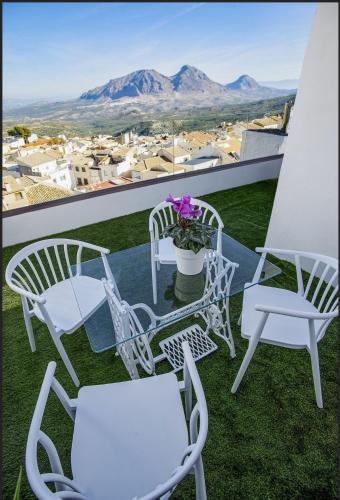Erkély/terasz, Miramundos Jacuzzi privado y vistas Escapadas románticas en Magina (Miramundos Jacuzzi privado y vistas Escapadas romanticas en Magina) in Albanchez de Mágina