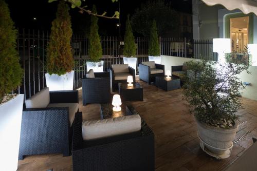 陽台/露台, Hotel Roma in 薩里亞