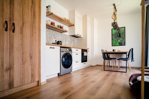 Kitchen, Horsky apartman U Toma in Cerny Dul