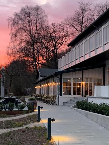 Unterkunft von außen, Hotel Ny Hattenæs in Silkeborg