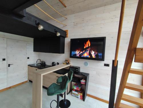 Jagatud salong / TV-ala, Domki nad Jeziorem Sunia in Lukta