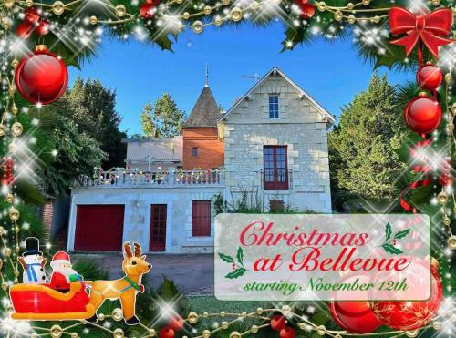 *Bellevue* Demeure vue Cher et Château