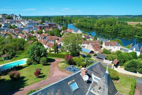 *Bellevue* Demeure vue Cher et Château