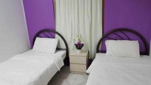 2 twin beds