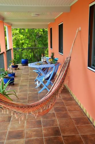 balcon/terasă, Appartement spacieux avec piscine privée au Vauclin, 100 m² (Appartement spacieux avec piscine privee au Vauclin, 100 m²) in Le Vauclin