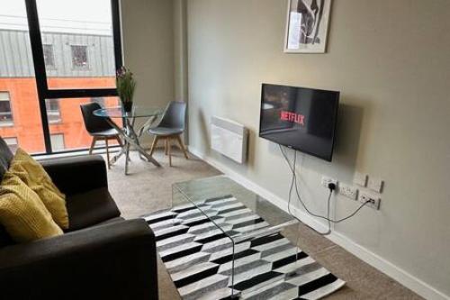 Lovely 1 Bed Central Manchester Apartment Sleeps 2, Manchester (fotografie 9)