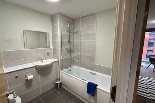 Cosy 1 Bed Central Manchester Apartment Sleeps 2, Manchester (fotografie 10)