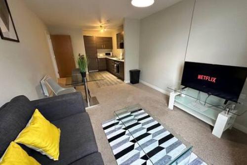 Modern 1 Bed Apartment Central Manchester Sleeps 2, Manchester (fotografie 6)