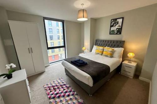 Modern 1 Bed Apartment Central Manchester Sleeps 2, Manchester (fotografie 10)