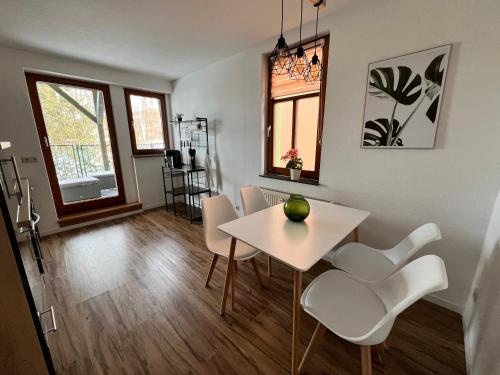 廚房, Ferienwohnung am Markt in 基希貝格