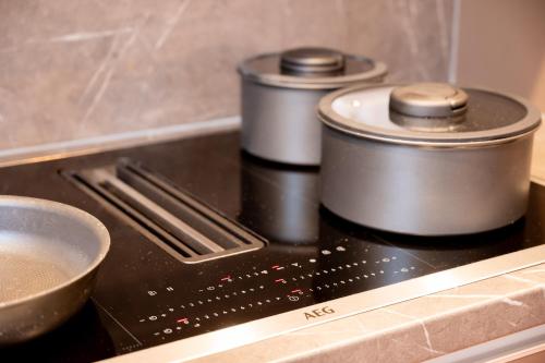 Konyha, LIT LIVING Weinheim Altstadt - Boutique Apartments - Parking in Weinheim