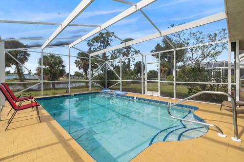 Secret Oasis Heated Pool on Canal