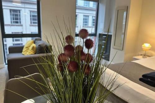 Beautiful Roomy Studio Central Manchester Sleeps 2, Manchester (fotografie 6)