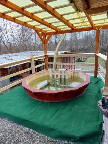 Peldbaseins, CABANA CASA LU'BACIU in Arpasu de Sus