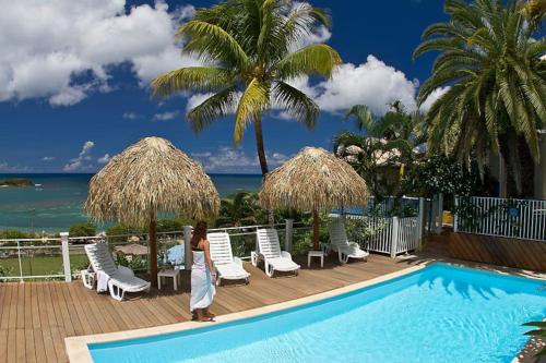 Villa marine vue mer 6 personnes, plage 150m, 3 ch - Location, gîte - La Trinité
