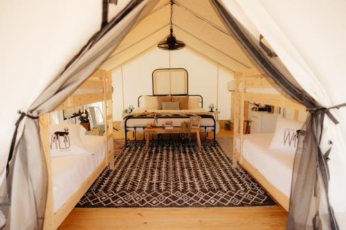 Deluxe Glamping Tents at Lake Guntersville State Park