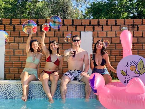 泳池, La Casita de Aregua in 伊陶瓜