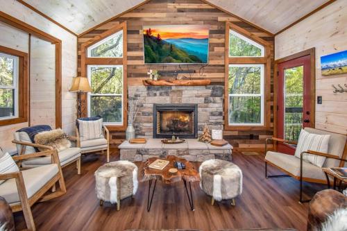Misty Mountain Cabin, Great Smoky Mountains in Wears Valley (TN)