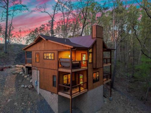 Misty Mountain Cabin, Great Smoky Mountains in Wears Valley (TN)