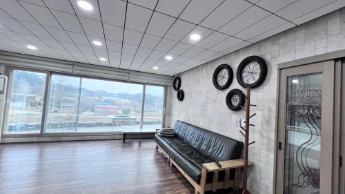 예산 Yesan Sarang Pension 호텔 전망