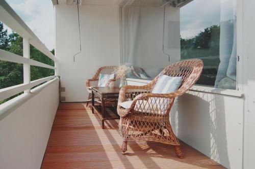 Maritime Wohnung mit Meerblick in Sierksdorf
