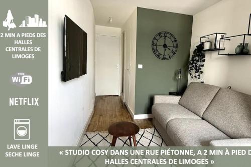 Superbe studio en hypercentre et rue piétonne - 3emeAdrienDubouché - Location saisonnière - Limoges
