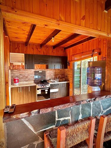 virtuve, Cabaña en chovellen (Cabana en chovellen) in Chovellén