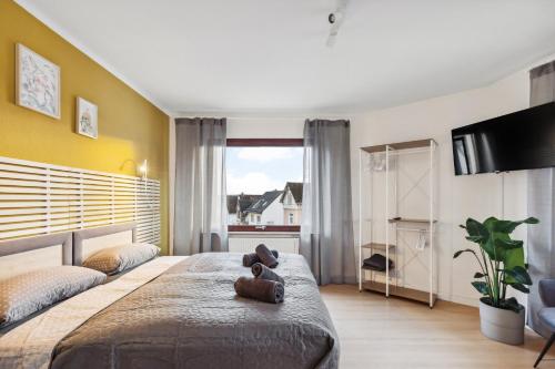 Amalfi Apartment A03 - 3 Zi.+ bequeme Boxspringbetten + smart TV in Eltville am Rhein