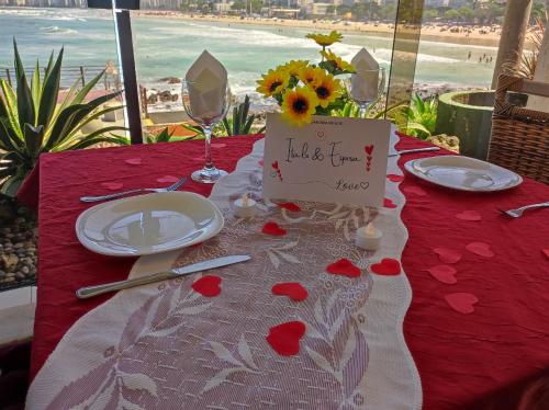 餐厅, Grand Hotel Guarujá - A sua Melhor Experiência Beira Mar na Praia! (Grand Hotel Guaruja - A sua Melhor Experiencia Beira Mar na Praia!) in 瓜鲁雅