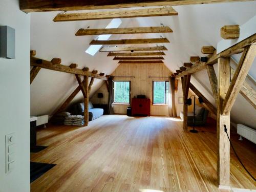 Koplietošanas atpūtas telpa ar TV, Gillausklause - eine Insel im Wald - Waldviertel in Kotesa