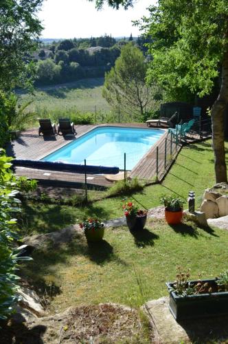 Chalet, calme, absolu, superbe vue, et piscine (en été) - Ventenac-Cabardès
