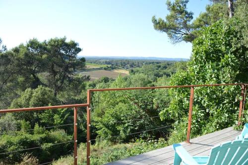 Chalet, calme, absolu, superbe vue, et piscine (en été) (Chalet, calme, absolu, superbe vue, et piscine (en ete)) in Ventenac-Cabardes