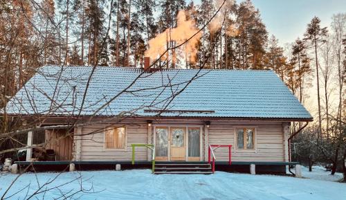 Quiet Log House, Vaikne palkmaja, Kevadekuulutaja, Harbinger of spring