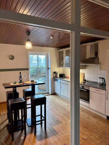 Kitchen, Ferienhaus am Poggensee in Bad Oldesloe