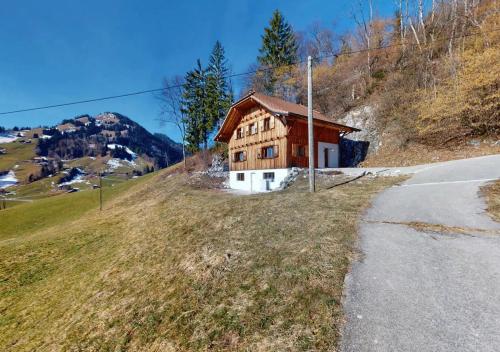 入口, Chalet authentique avec magnifique vue in 克雷敘
