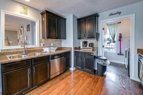 Family-Friendly Clarksville Home with Fire Pit! in Oak Grove, USA