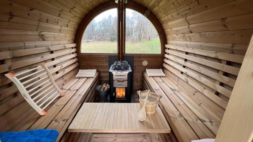Sauna, Ferienwohnung Obermühle (Ferienwohnung Obermuhle) in Neusalza-Spremberg