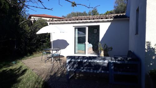 Balcony/terrace, Chambre Bed and Breakfast dans la Villa Cypra in Trois Moulins