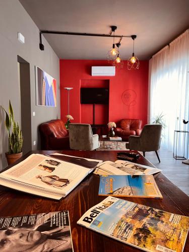 Közös társalgó / TV, Carrales Guest House in Nuoro