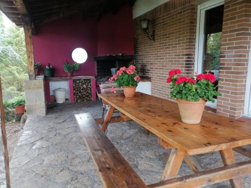 Balkons/terase, El Rincon del Tejo in Cidones