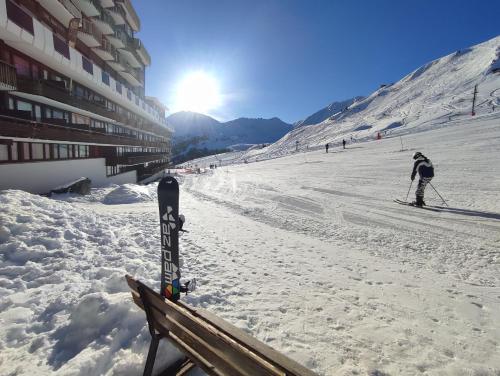 Studio Cosy-Aux pieds des pistes-2100 m - Location saisonnière - Aime-la-Plagne