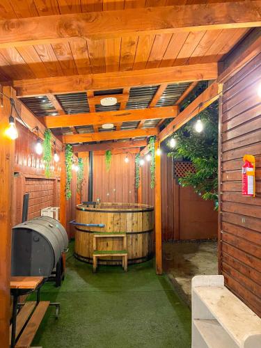 Sauna, Cabaña pucon centro, con tinaja (Cabana pucon centro, con tinaja) in Candelaria