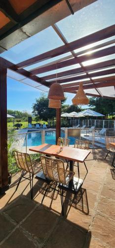 餐廳, Vista Alegre Natural Resort - Villas & Cabañas (Vista Alegre Natural Resort - Villas & Cabanas) in 比亞里卡