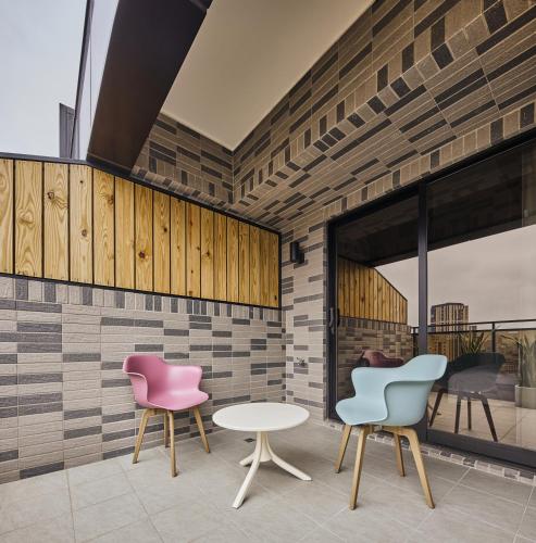Habitación doble, terraza