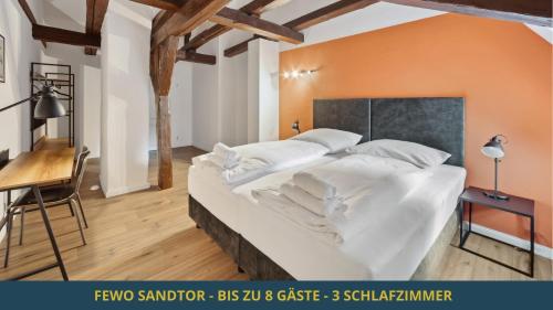 PAUSIERT - SandAPART32 - Fewo3 - SANDTOR - bis zu 8 Pers - 3 Schlafzi - 2 Duschbäder