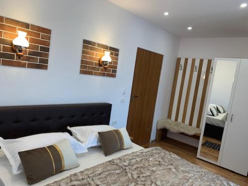 1 double bed