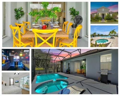 Trafalgar Villa Close 2 Disney-Game Room-Private Pool/Spa in Kissimmee, USA