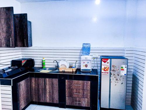 مطبخ, Studio at Kisimani Heights Apartment. in Kongowea